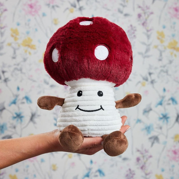 Warmies Toadstool 13" Microwavable Soft Comforting Toy Wheat Filled With Lavender Scent