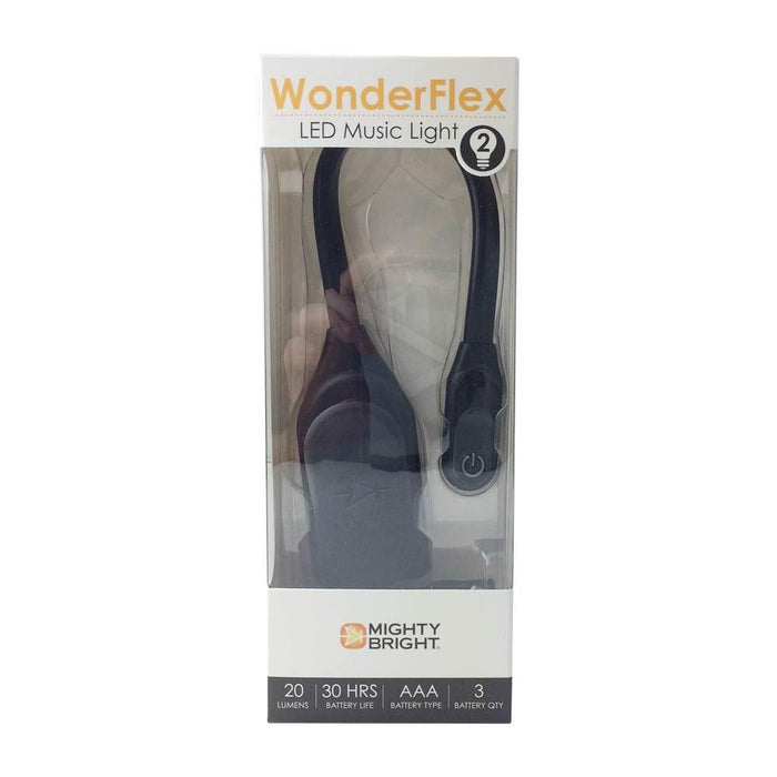 wonderflex music light in black in original packaging