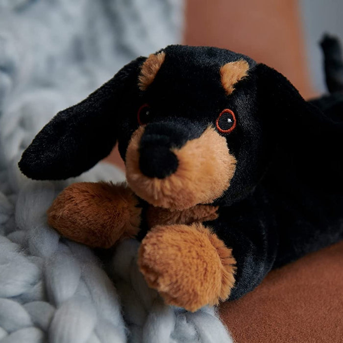 Warmies Daschund 'Sausage Dog' 13" Microwavable Soft Comforting Toy Wheat Filled With Lavender Scent