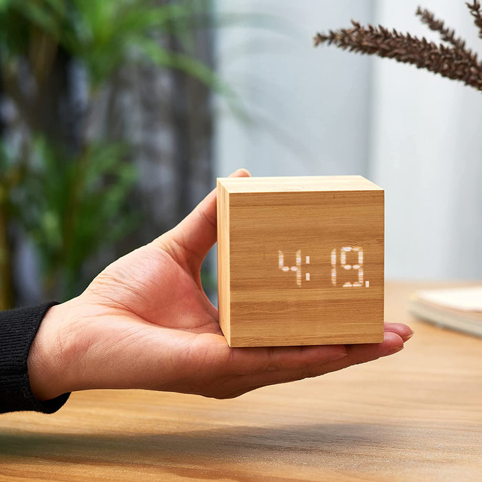 Gingko Cube Plus LED Alarm Clock