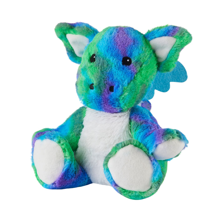 Warmies Rainbow Dragon 13" Microwavable Soft Toy Wheat Filled With Lavender Scent