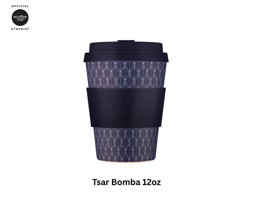 Ecoffee Cup Reusable Plant-Based Coffee Cup 12oz