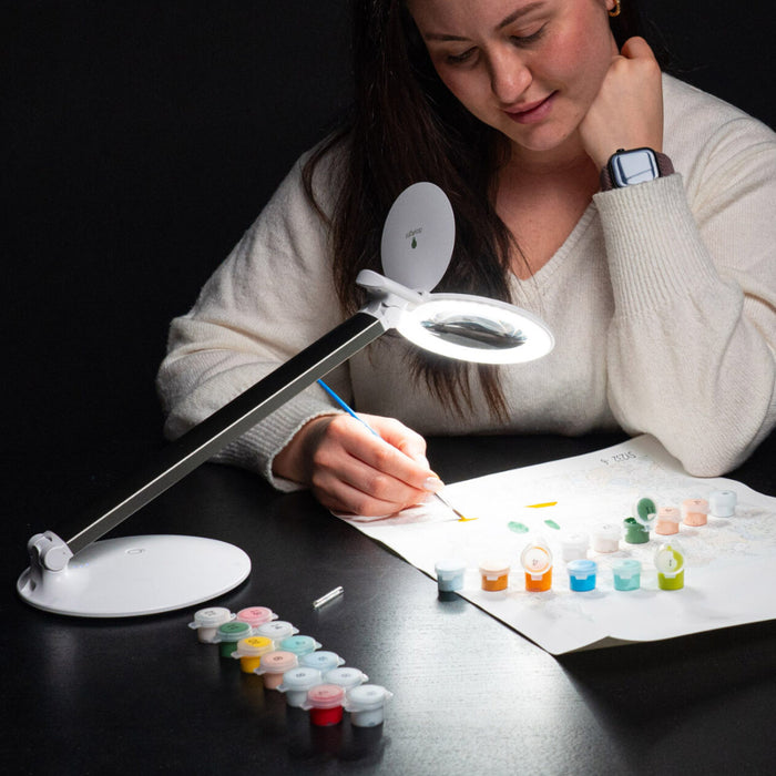 The Daylight Company Halo Go 2 Magnifying Lamp