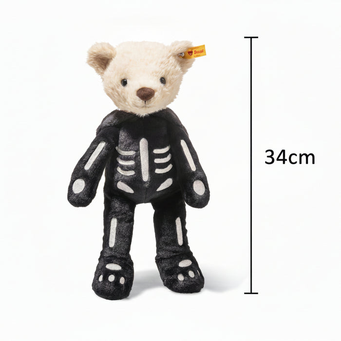 Steiff Mr Bones Teddy Bear In Skeleton Suit Plush Soft Toy 34cm