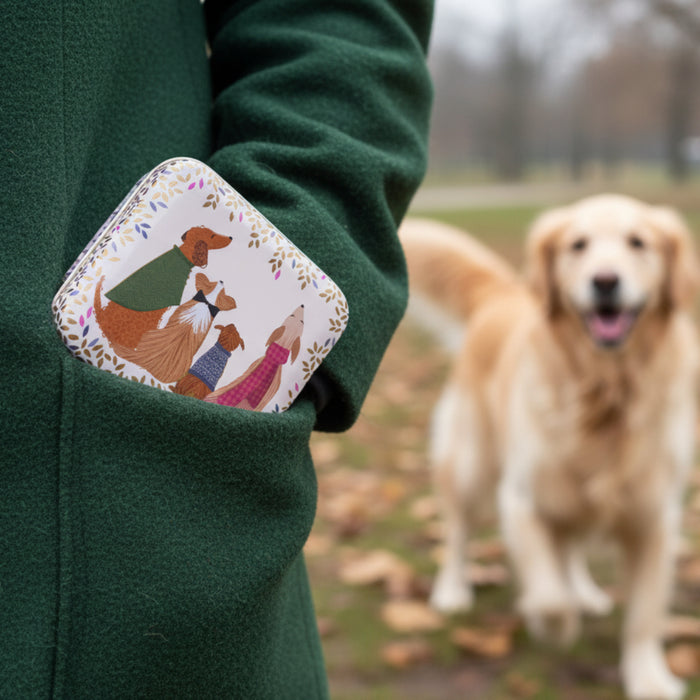 Sara Miller Dapper Dogs Pocket Treat Tins (Double Pack)