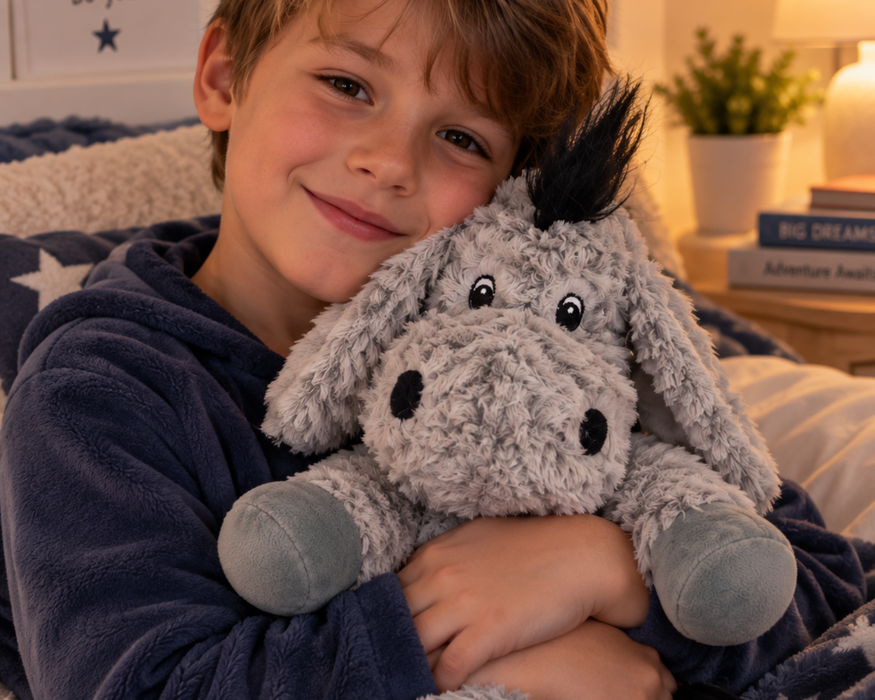 Beddy Buddies Donkey Microwaveable Flaxseed Heat Pack Soft Toy