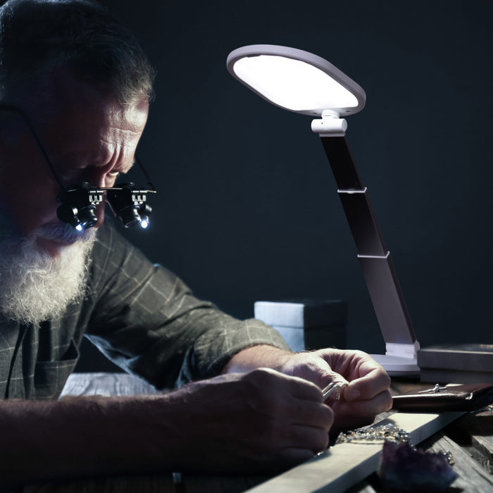 The Daylight Company Foldi Go Travel Rechargeable LED Desk Lamp