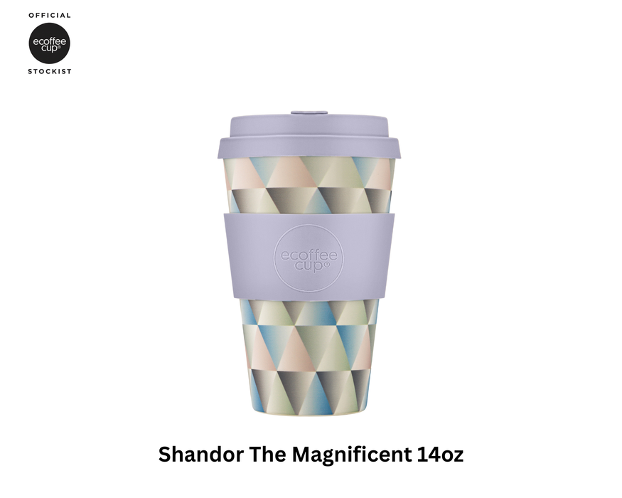 Ecoffee Cup Reusable Plant-Based Coffee Cup 14oz