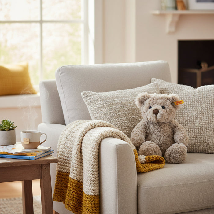 Steiff Honey Bear Teddy Soft Plush Toy 18cm