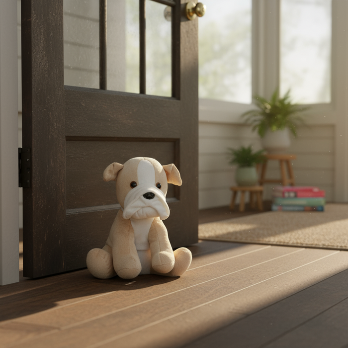 Warmies Bulldog Microwavable Lavender Scented Soft Toy