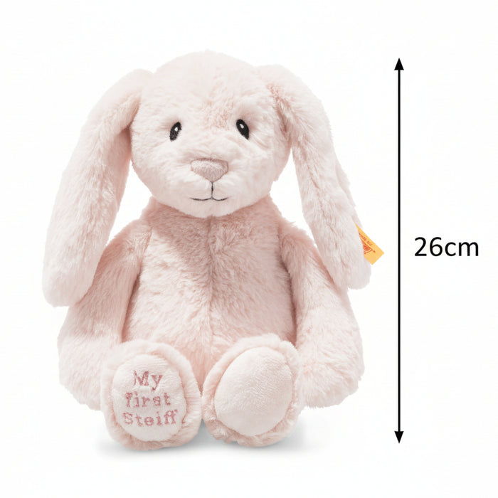Steiff 'My First Steiff' Pink Hoppie Rabbit Soft Toy 26cm