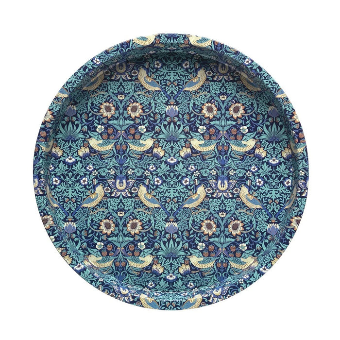 Arts & Crafts William Morris Strawberry Thief Tin Tray 30cm