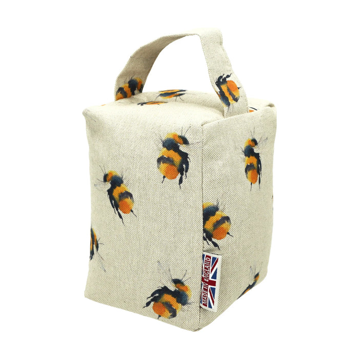 Fabric 100% Cotton Wheat Door Stop