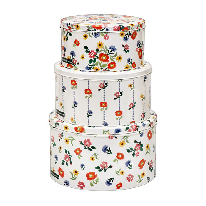 Emma Bridgewater Poppies Set of 3 Cake Tins
