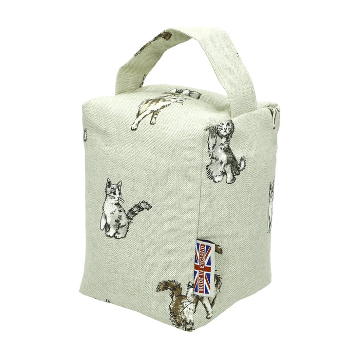 Fabric 100% Cotton Wheat Door Stop
