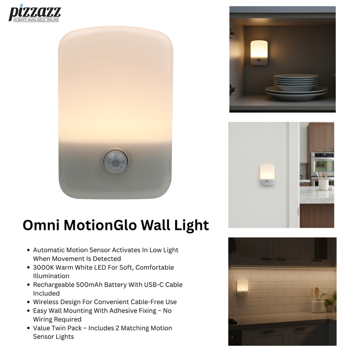 Xtralite MotionGlo Motion Sensor Wall Mounted Night Lights