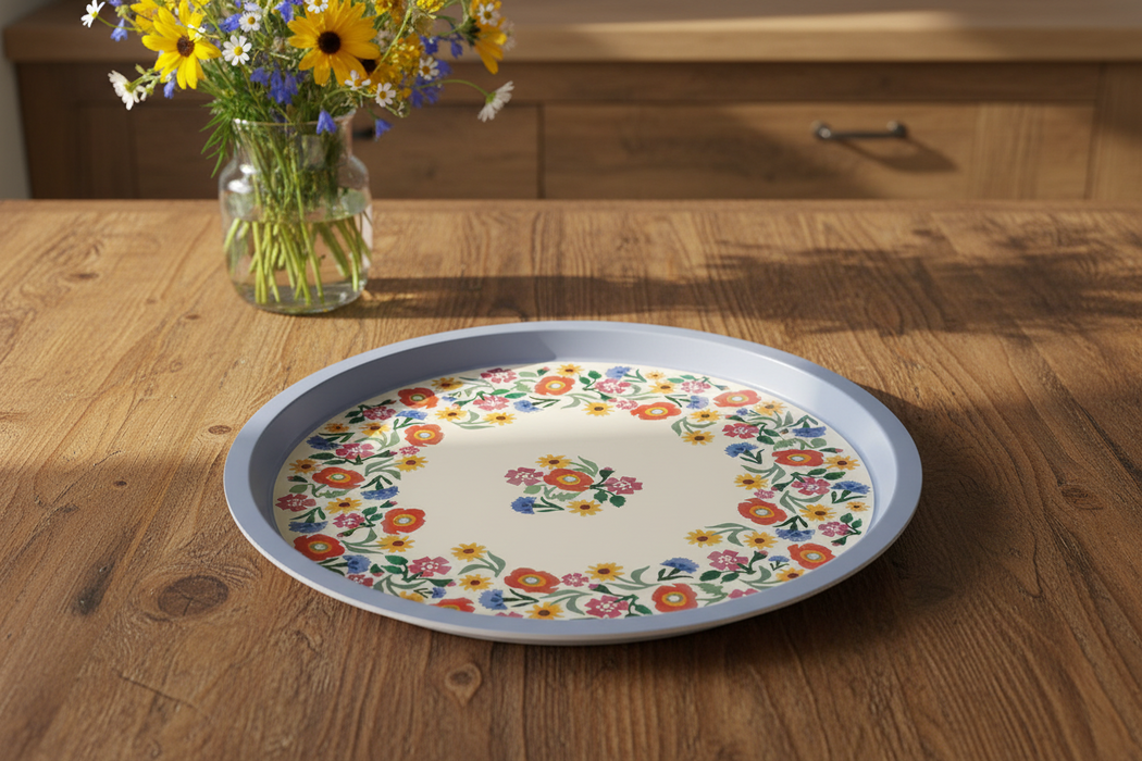 Emma Bridgewater Poppies Round Tin Tray 30cm