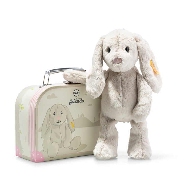 Steiff Hoppie Rabbit In Suitcase 26cm
