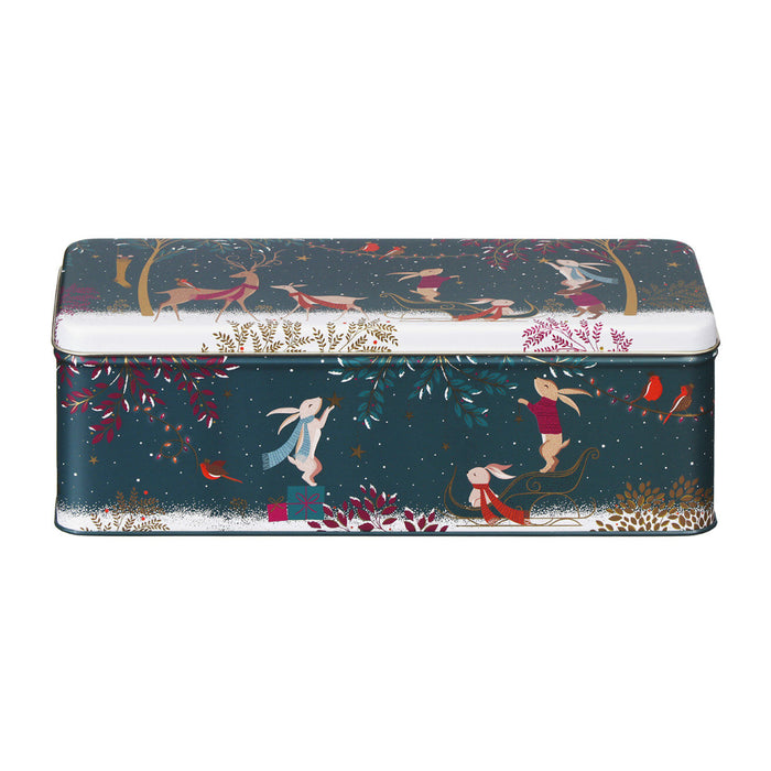 Sara Miller Woodland Tales Rectangular Storage Tin