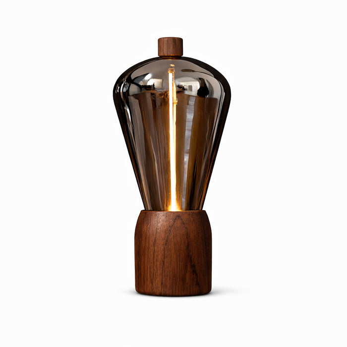 Gingko Opal Drift Interactive Wooden Desk Lamp