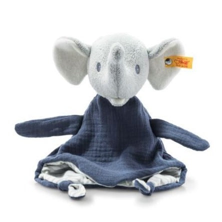Steiff 100% Cotton Eliot Elephant Baby Soft Toy Comforter