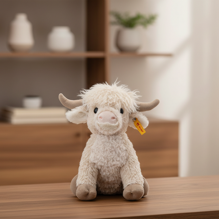 Steiff Harper Highland Cow Soft Toy 24cm