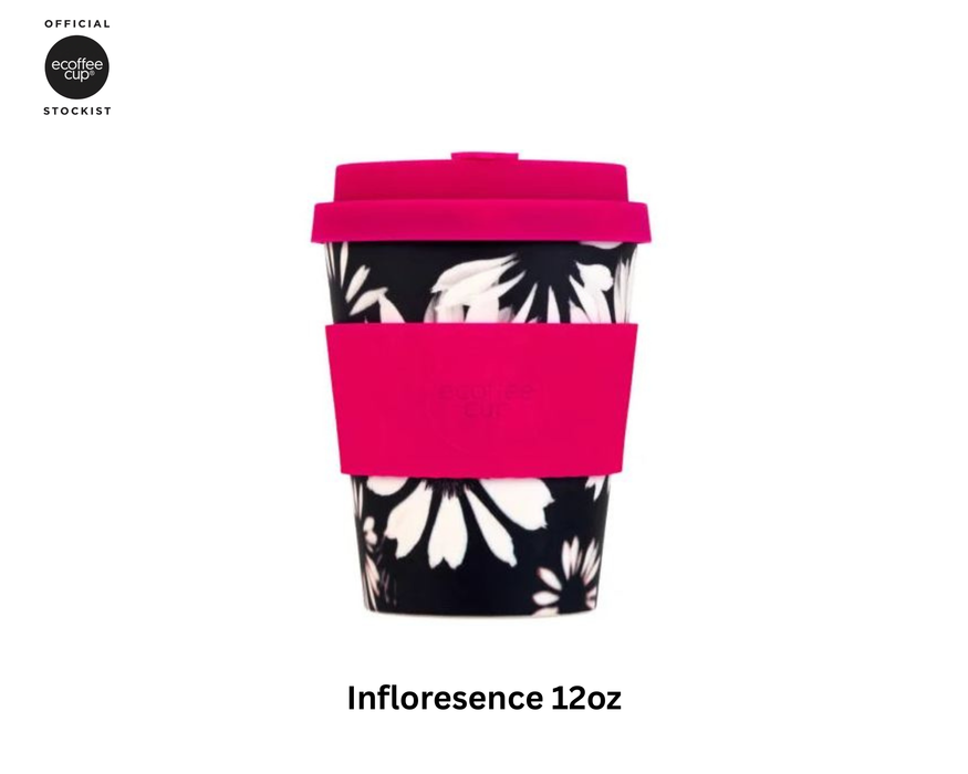 Ecoffee Cup Reusable Plant-Based Coffee Cup 12oz