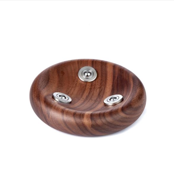 Gingko LED Atlas Lamp & Wooden Base