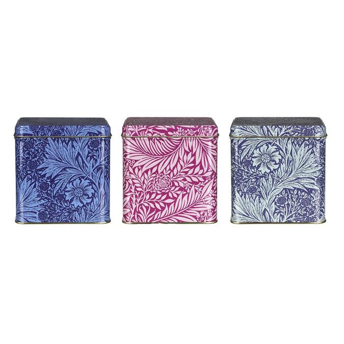 Arts & Crafts William Morris Marigold Set Of 3 Storage Canisters