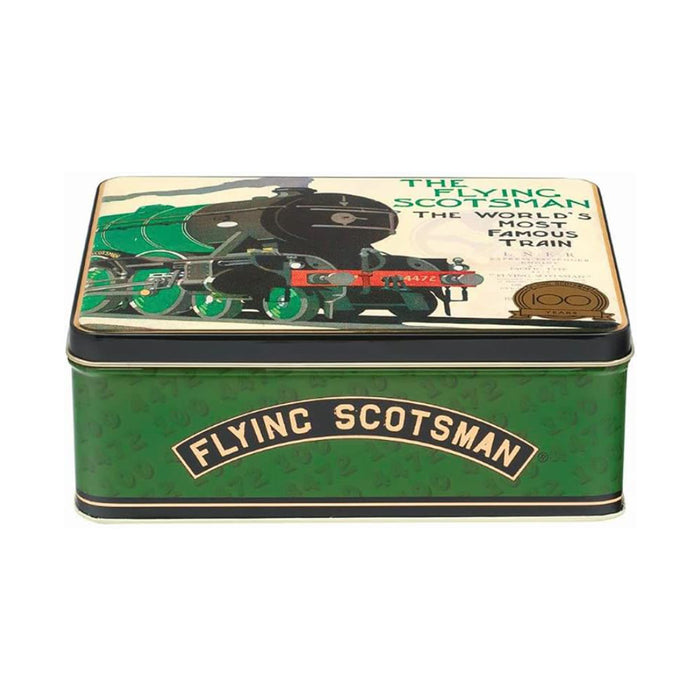 Flying Scotsman Train Storage Tin With Lid
