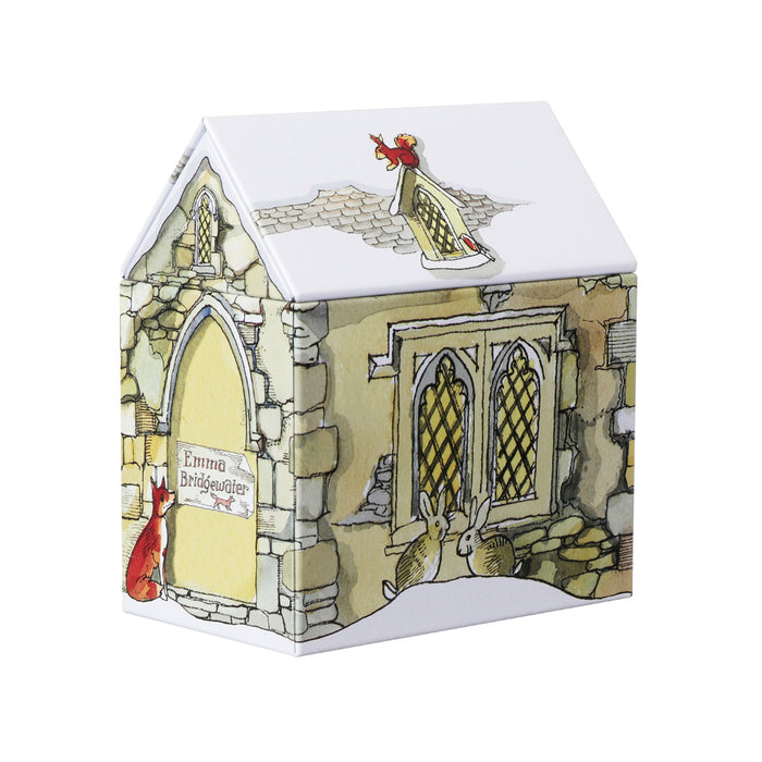 Emma Bridgewater Winter House Shaped Storage Tin