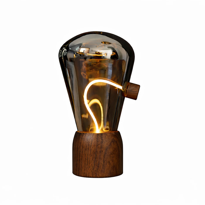 Gingko Opal Drift Interactive Wooden Desk Lamp