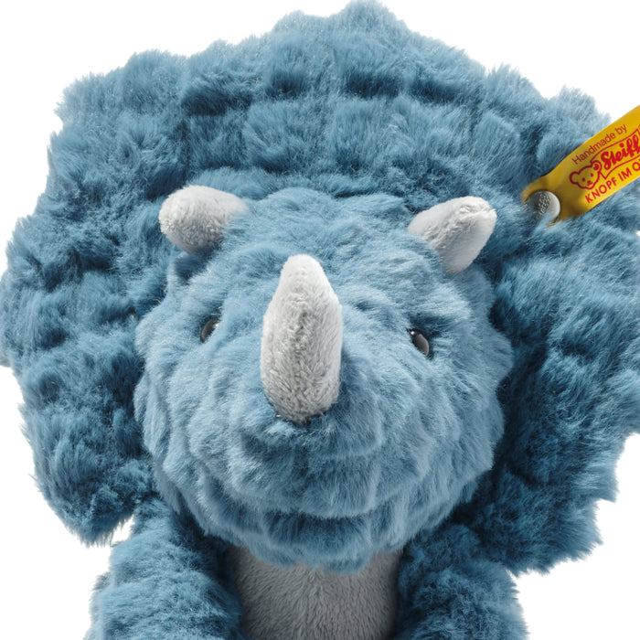 Steiff Dixi Triceratops Dinosaur Plush Soft Toy 28cm