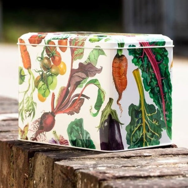 Emma Bridgewater Dig The Garden XL Airtight Tin Food Storage Container