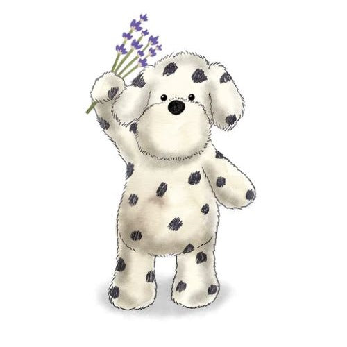 Warmies Dalmatian 13" Microwavable Soft Comforting Toy Wheat Filled With Lavender Scent