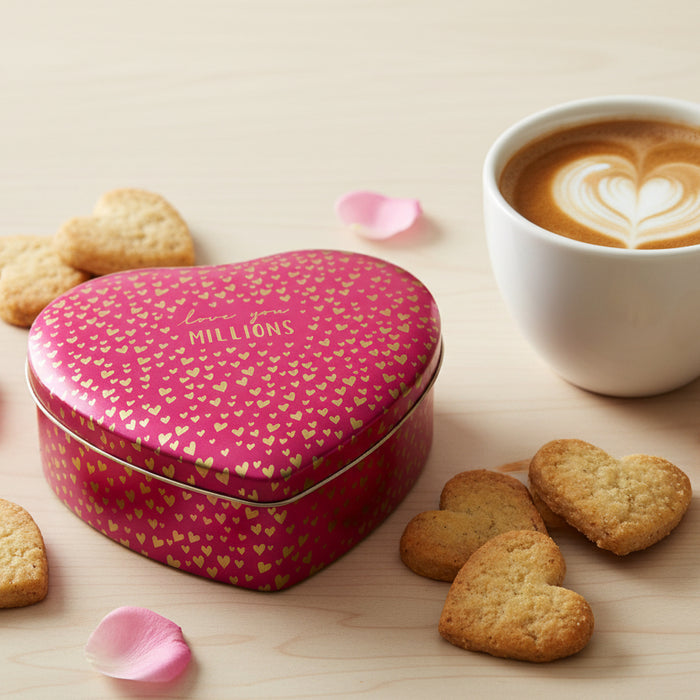 Sara Miller Little Gesture Heart Shaped Storage Tin