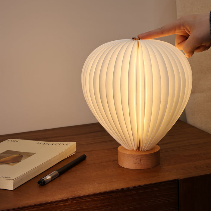 Gingko Aeris Hot Air Balloon Wooden Lamp
