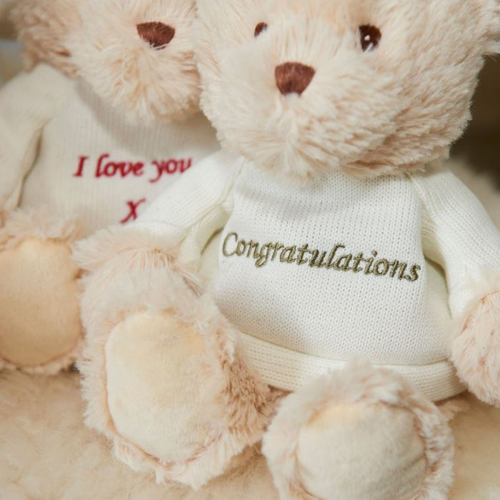 Warmies Sentiments Celebrations Microwavable Teddy Bear With Lavender Scent 9"
