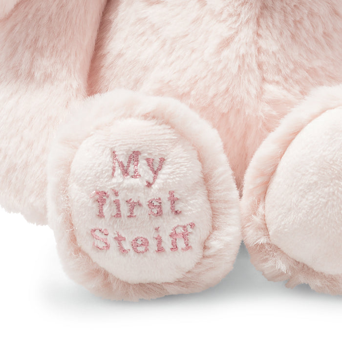 Steiff 'My First Steiff' Pink Hoppie Rabbit Soft Toy 26cm