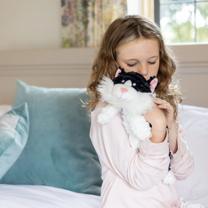 Beddy Buddies Cat Microwaveable Flaxseed Heat Pack Soft Toy
