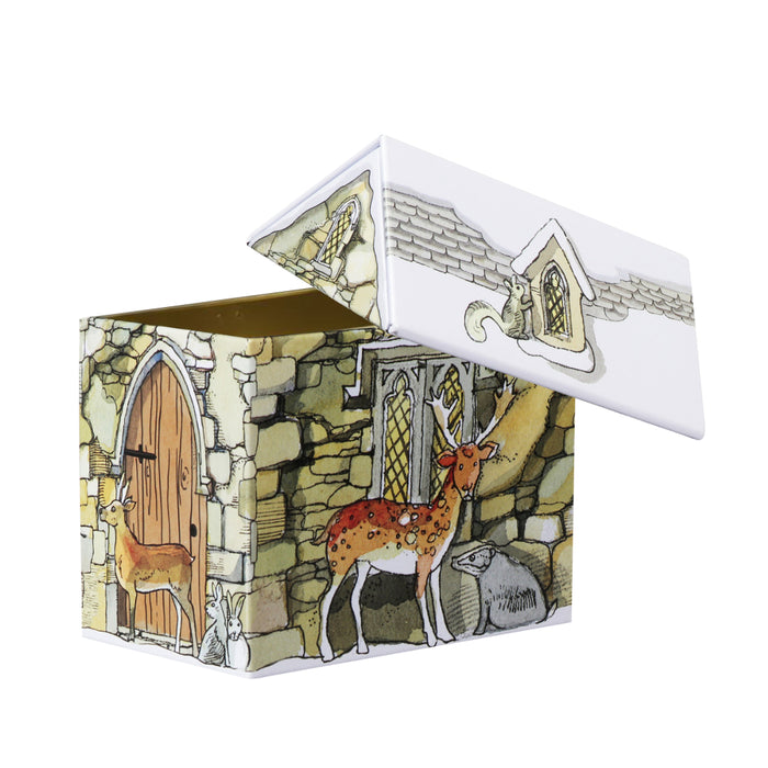 Emma Bridgewater Winter House Shaped Storage Tin