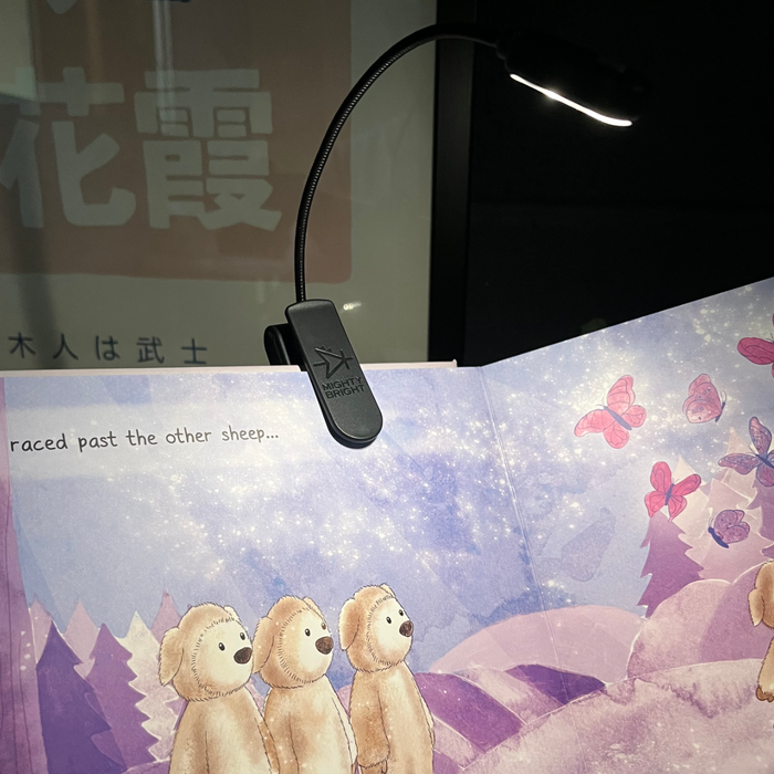 Mighty Bright Mini Flex 3 LED Clip-On Book Light