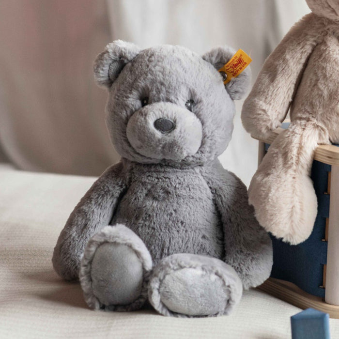 Steiff Bearzy Bear Grey Teddy Bear 28cm