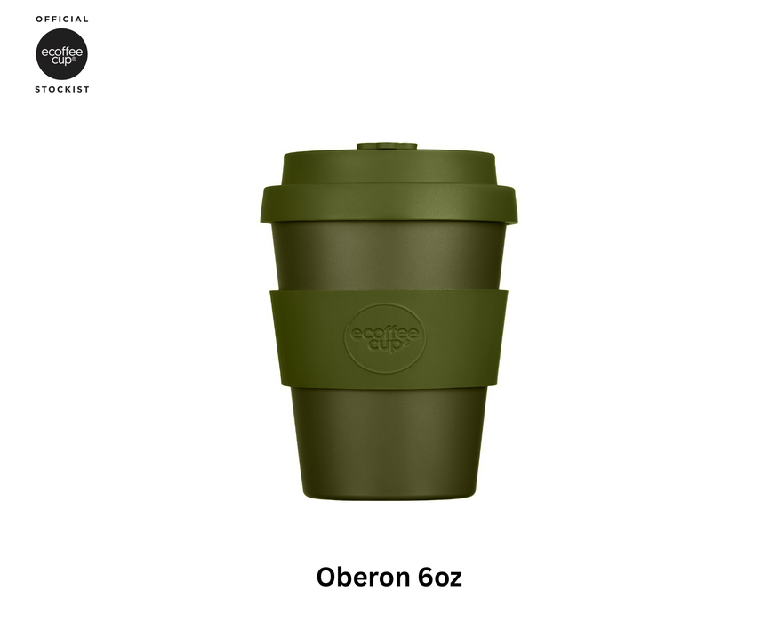 Ecoffee Cup 6oz 180ml Reusable Eco-Friendly Plant Based Coffee Cup