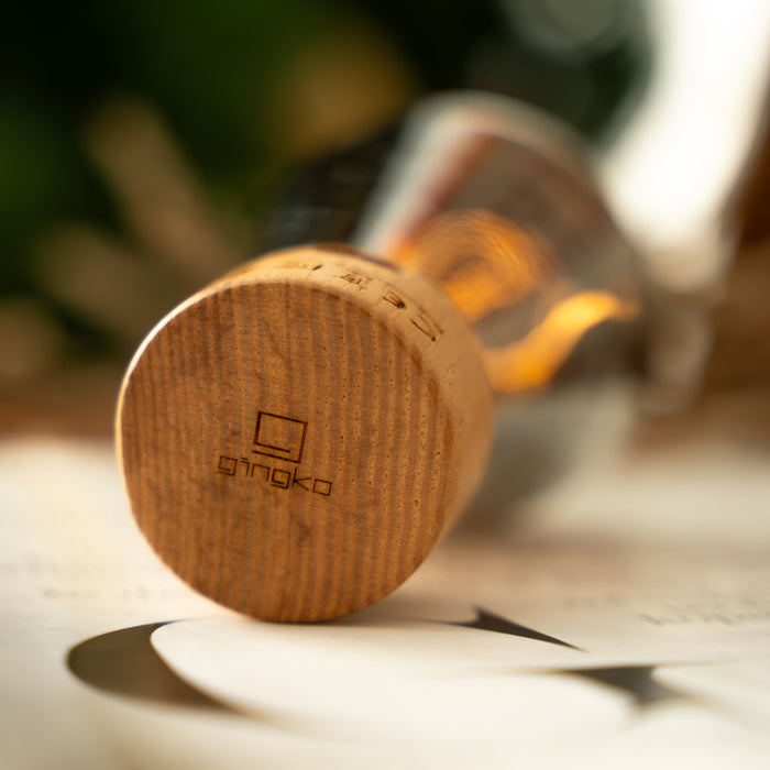 Gingko Opal Drift Interactive Wooden Desk Lamp