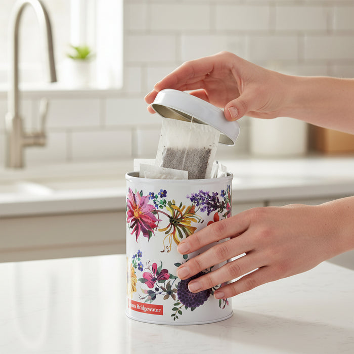 Emma Bridgewater Garden Flowers Canisters With Lid Set of Three