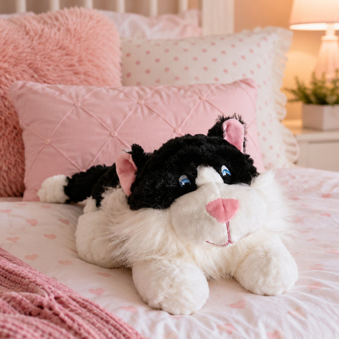 Beddy Buddies Cat Microwaveable Flaxseed Heat Pack Soft Toy