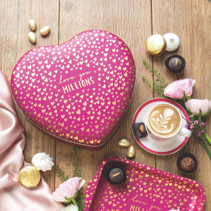 Sara Miller Little Gesture Heart Shaped Storage Tin