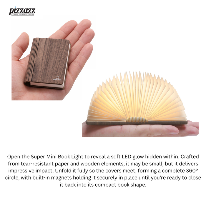 Gingko Super Mini LED Book Shape Light