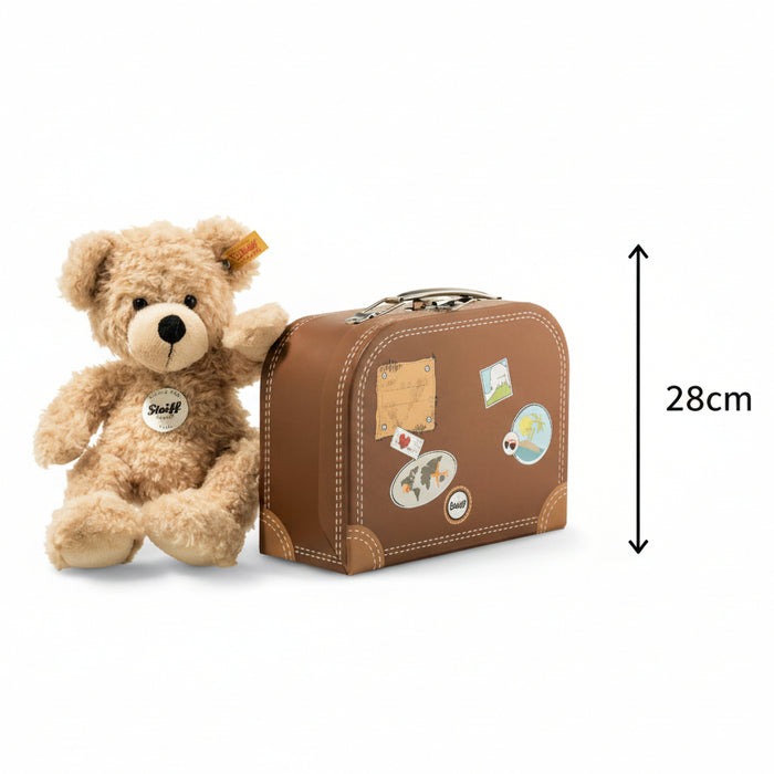 Steiff Fynn Small Teddy Bear With Suitcase
